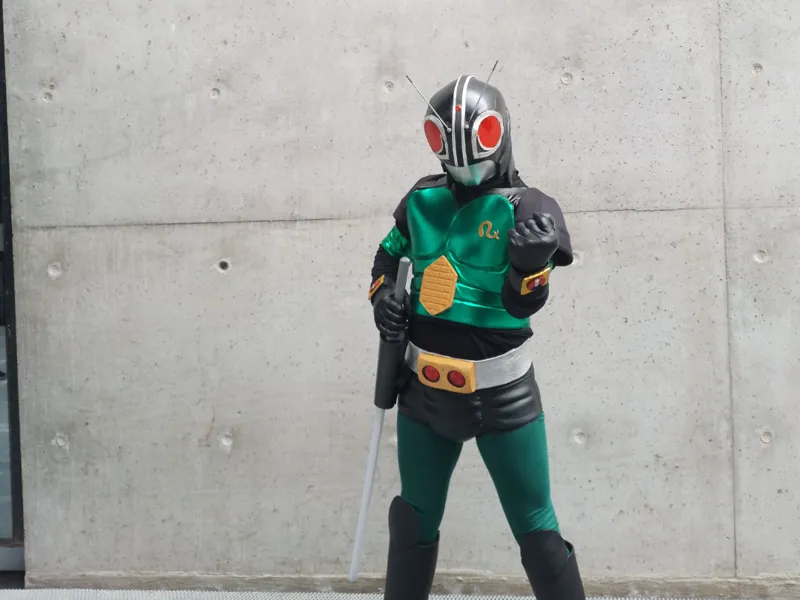 Partes del cosplay Kamen Rider Black RX