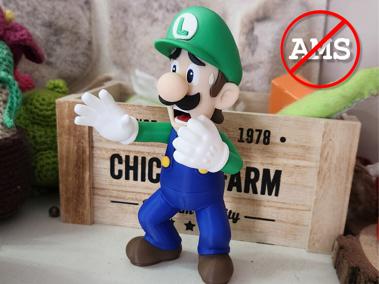 Scared Luigi - High Efficiency (No AMS)