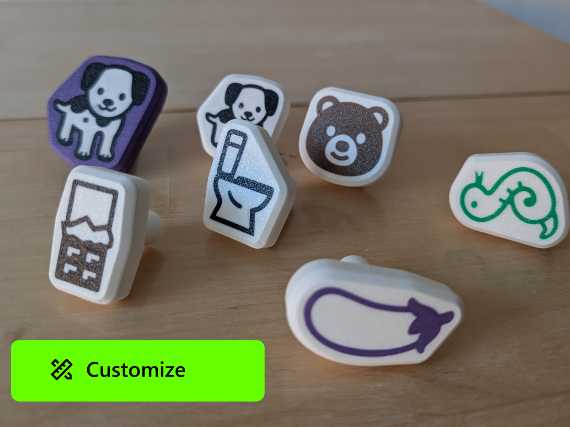 Custom Drawer and Cabinet Knobs