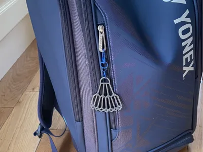 Badminton Shuttlecock Keychain (Only 3g)