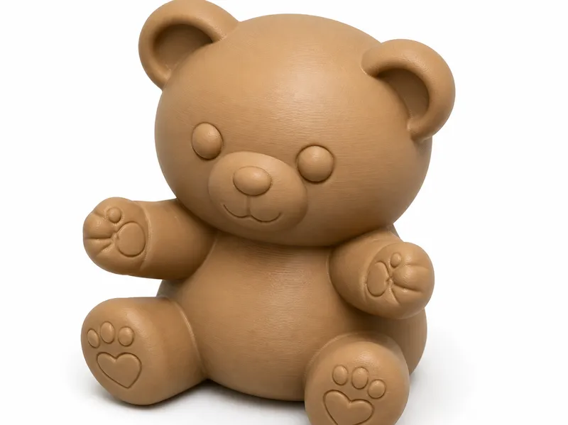 Cute Teddy Bear Figure – Decorative Display Model