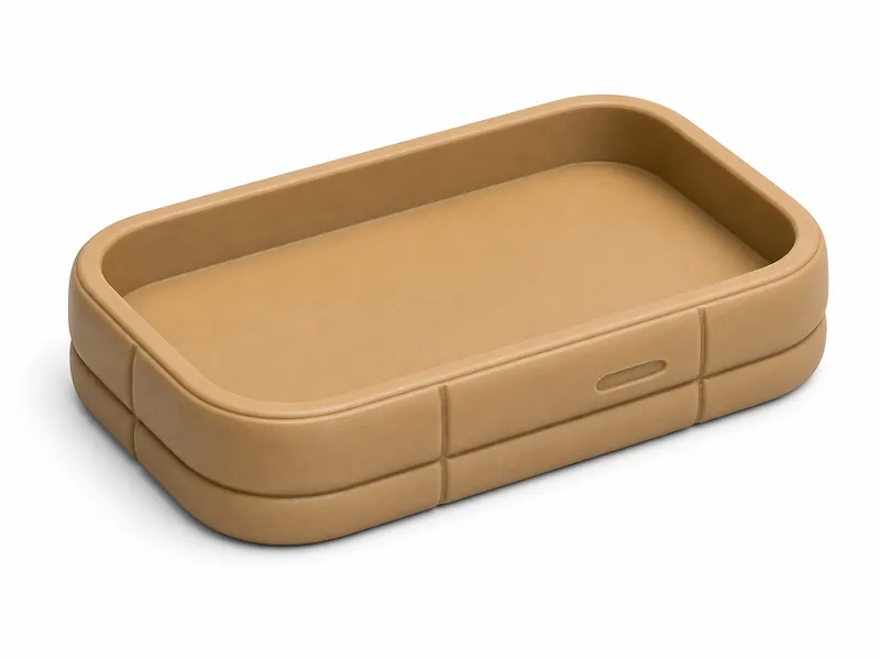Minimal Catch-All Tray – Desk Organizer