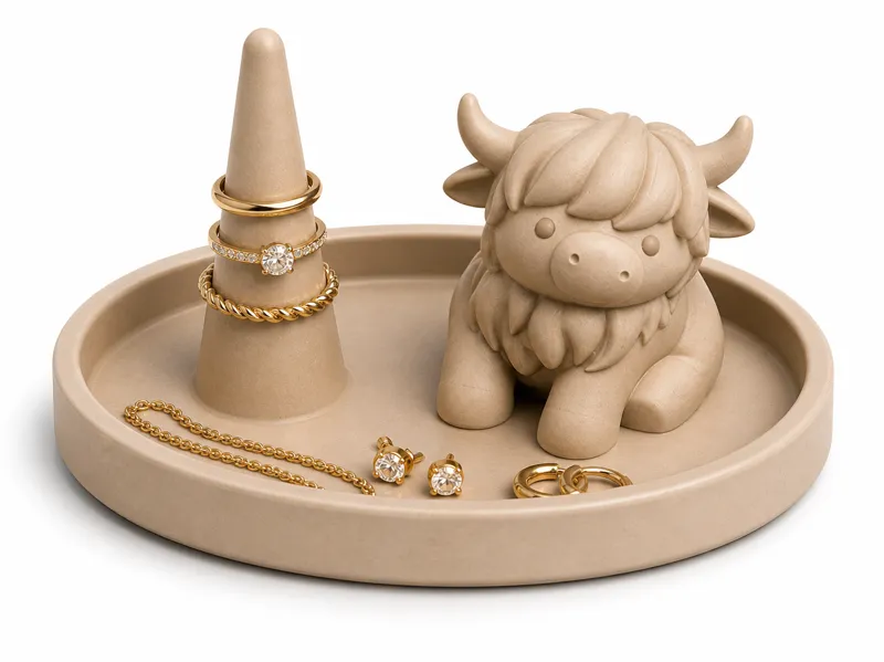 Cow Ring Holder – Jewelry Organizer Tray