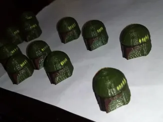 Boba Fett Helmet Optimized for FDM