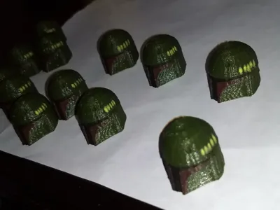 Boba Fett Helmet Optimized for FDM