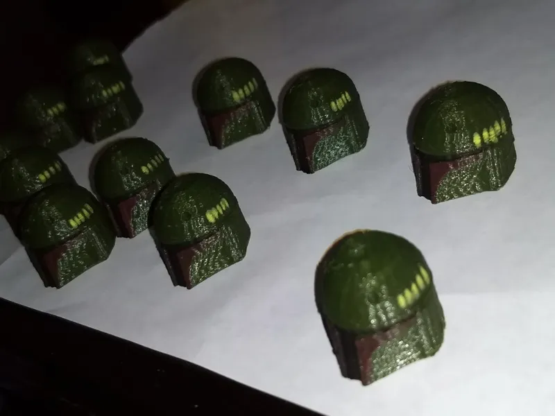 Boba Fett Helmet Optimized for FDM