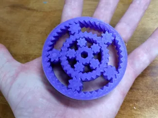 Nested Planetary Gear Fidget Spinner