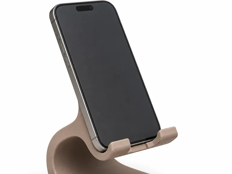 Minimal Phone Stand – Compact Desk Holder