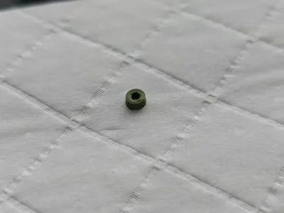 very small plastic spacer