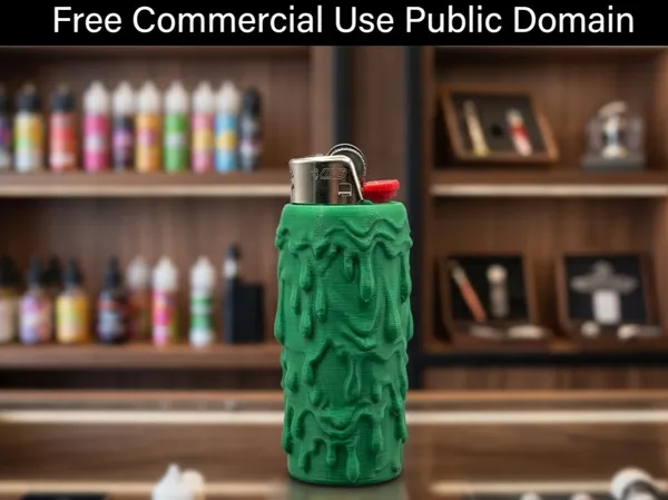 Étui à briquet motif slime