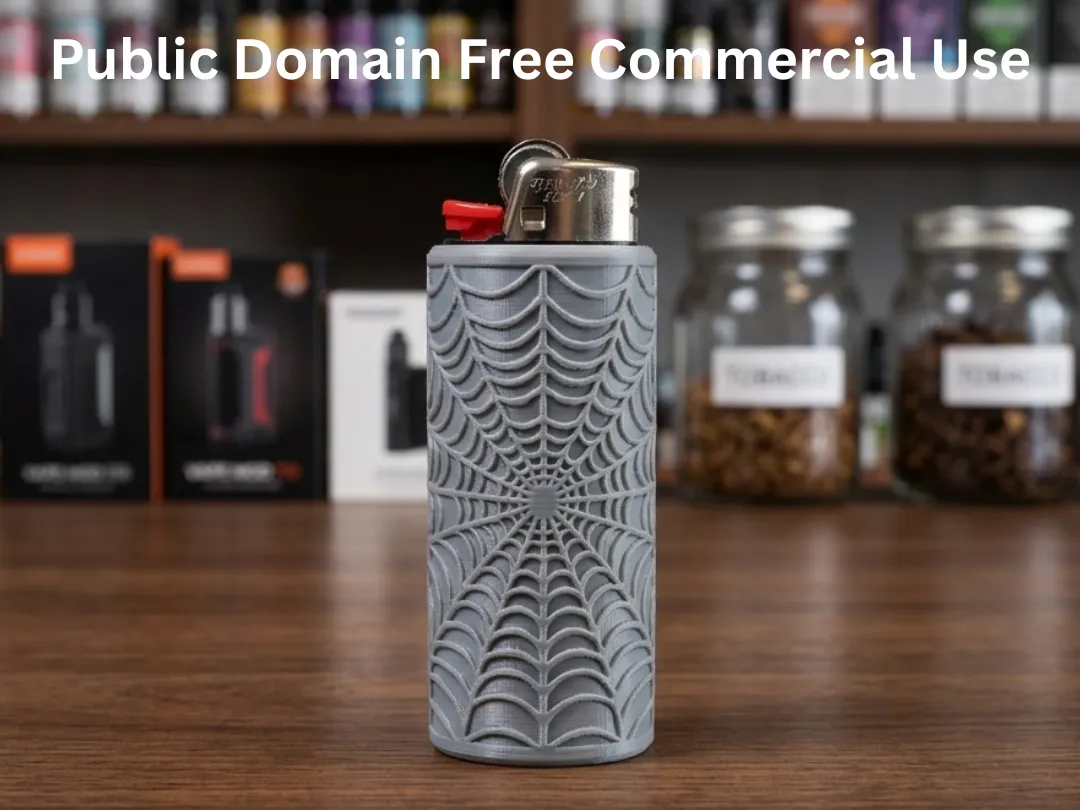Étui toile d'araignée pour briquet