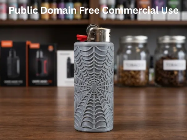 Étui toile d'araignée pour briquet
