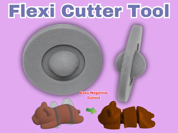 Outil de découpe pour articulations flexi (gabarit)