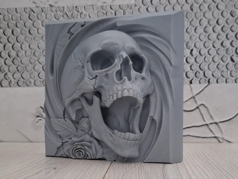 Eternal Scream - Relief Sculpture