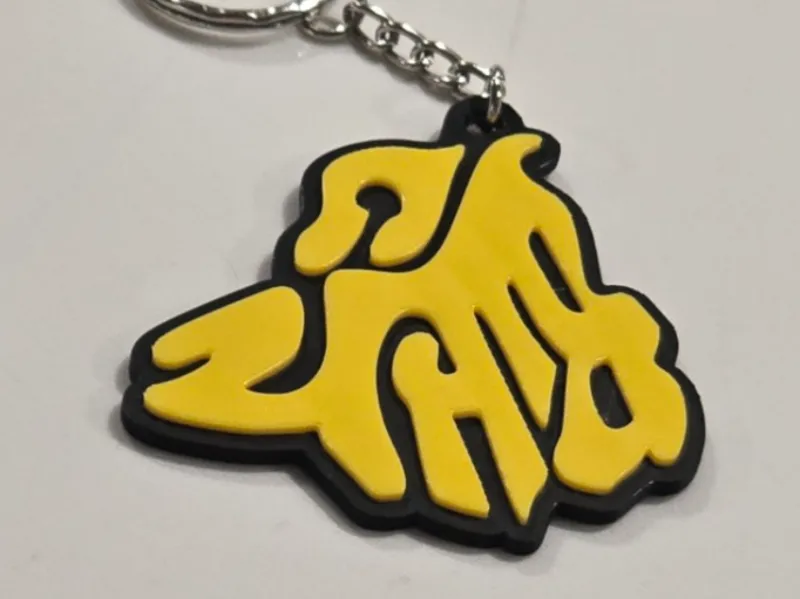 Punjabi “Punjab” Keychain – Punjab Map Design