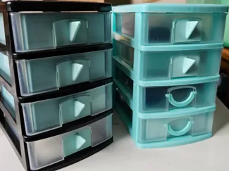 Mini desktop drawers dividers