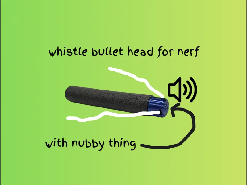 whistle bullet head