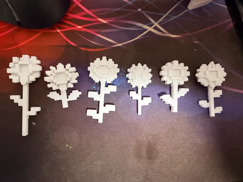 像素风格向日葵/太阳花  Pixel Art Sunflower