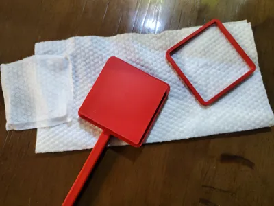 Facial Tissue Aquarium Wiping Stick