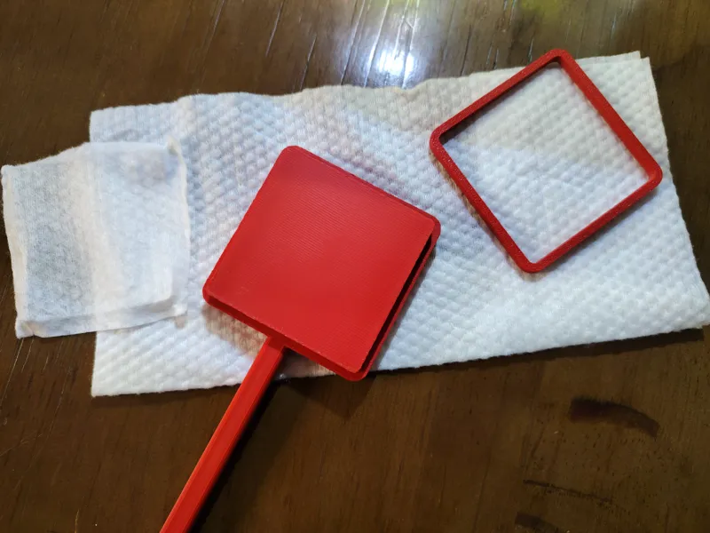 洗脸巾鱼缸擦拭卡棍