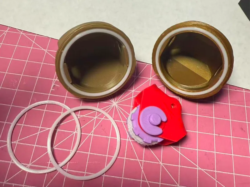 3D打印手动送料/进料器 tpu密封圈