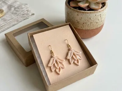 Leaf Cluster Earrings
