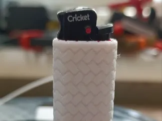 Cricket lighter case