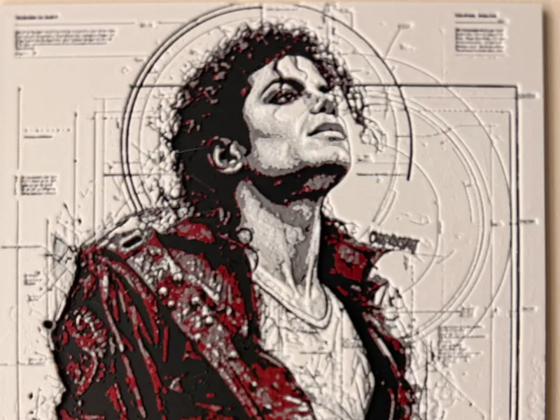 Michael jackson red
