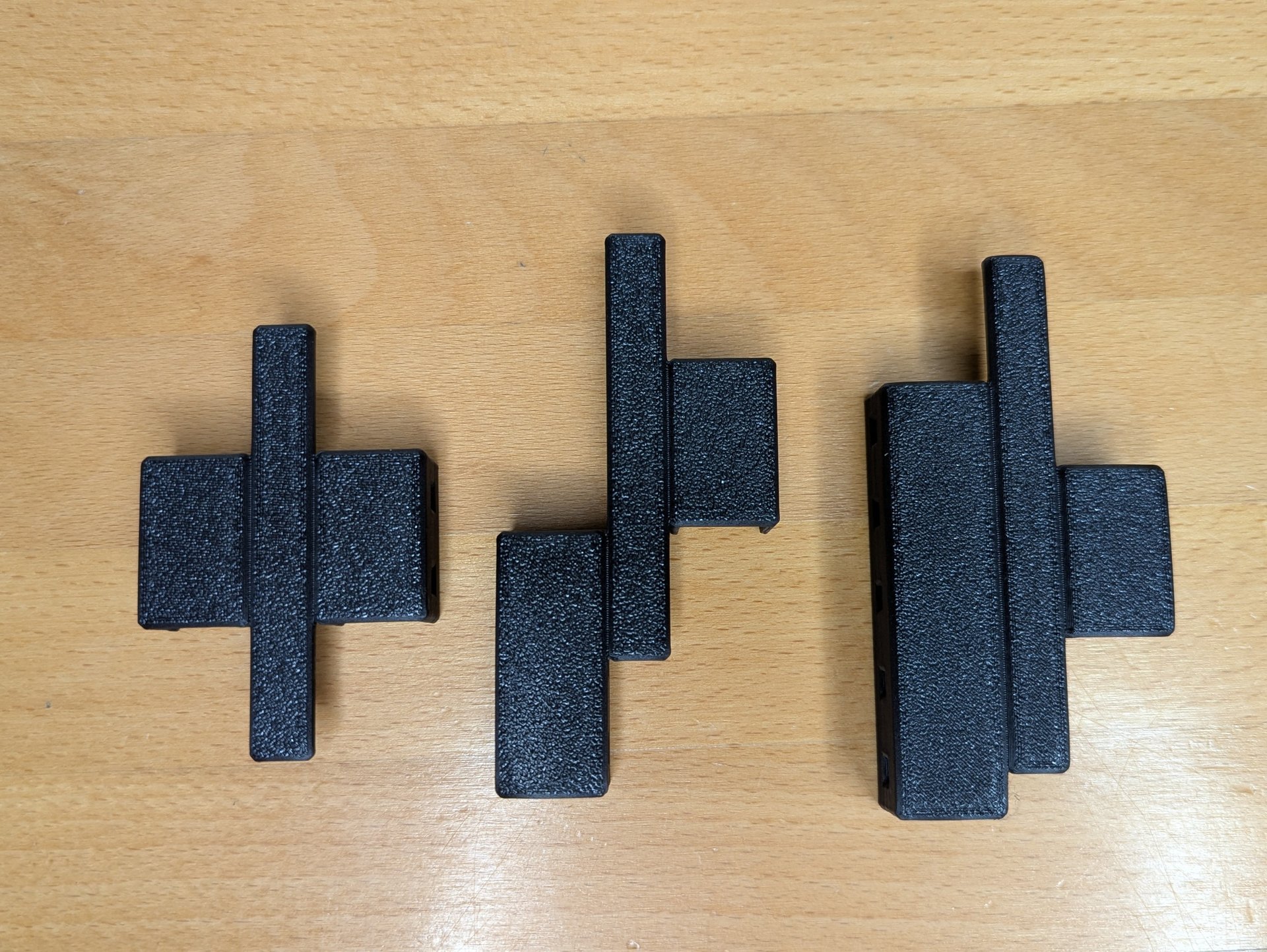 Three different Racklink configurations