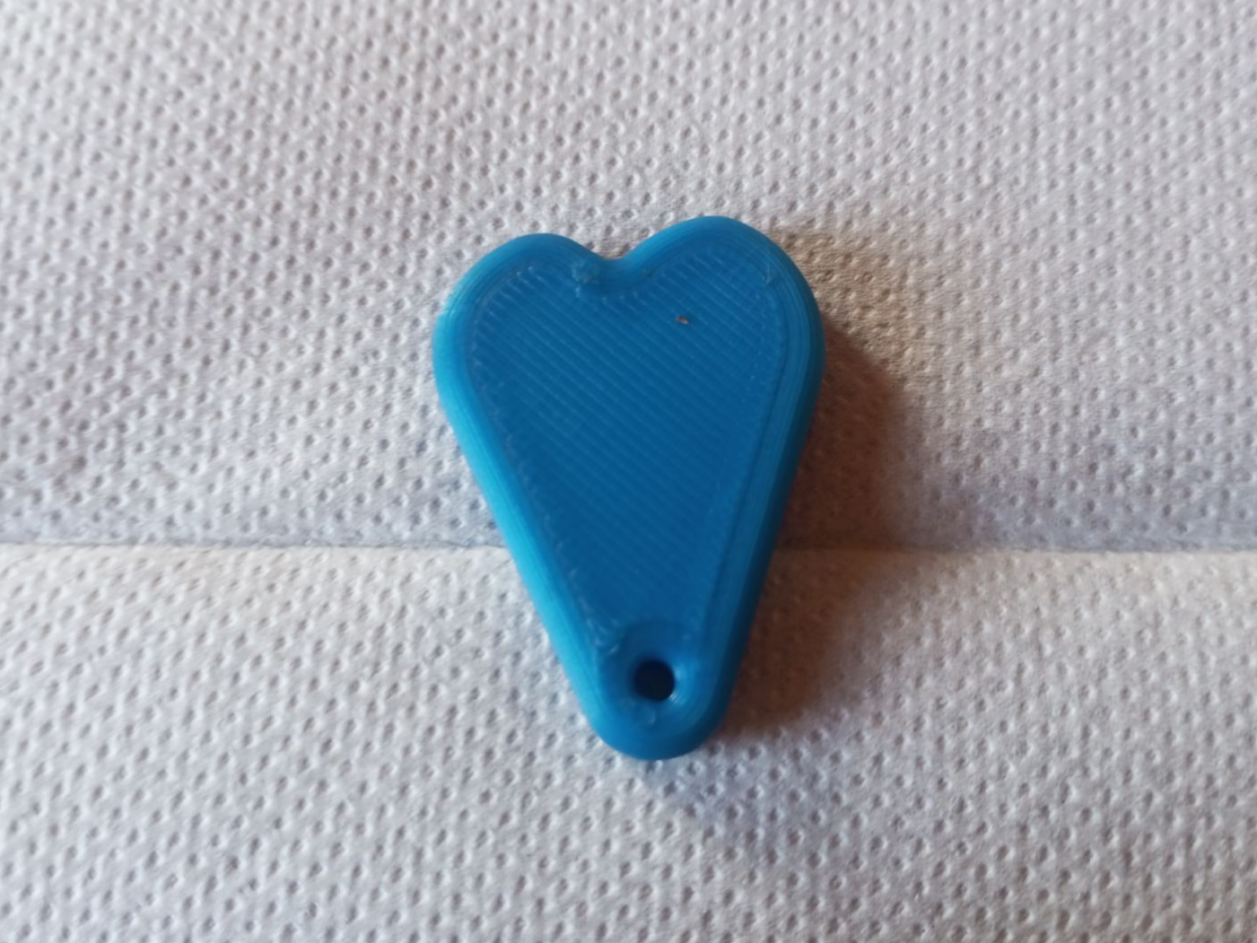 Heart Keychain – Minimalist Design