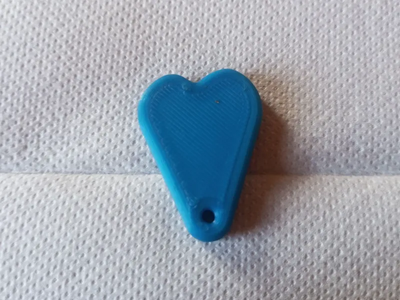 Heart Keychain – Minimalist Design
