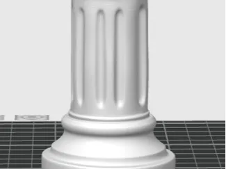 colonna scanalata