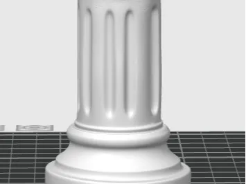 colonna scanalata 