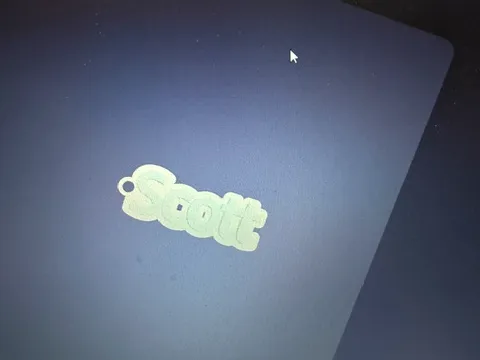 Scott keychain