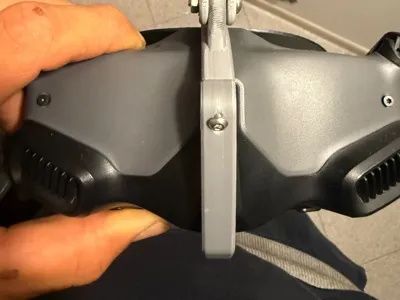 Tactical helmet mount for integrated DJI Goggles