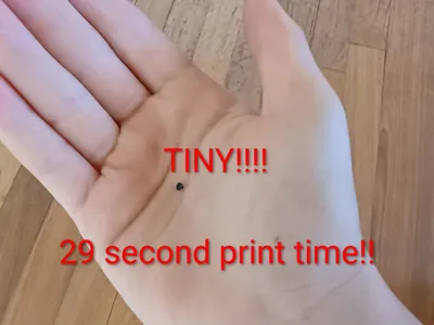 TINY SQUARE!! BARELY ANY PRINT TIME!!