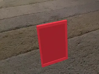 3” 2” card frame