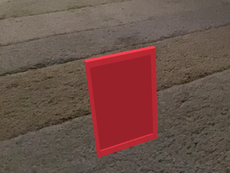 3” 2” card frame
