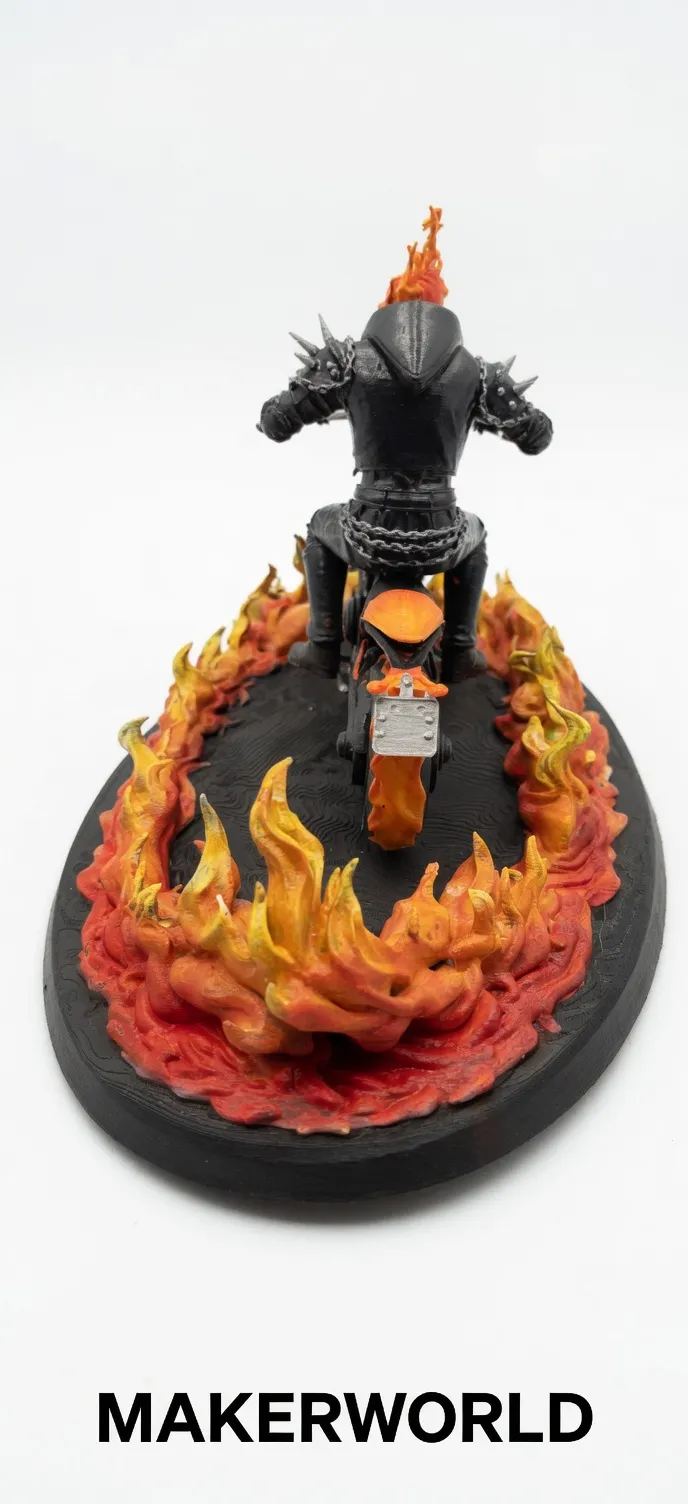 Demon Rider - Free 3D Print Model - MakerWorld
