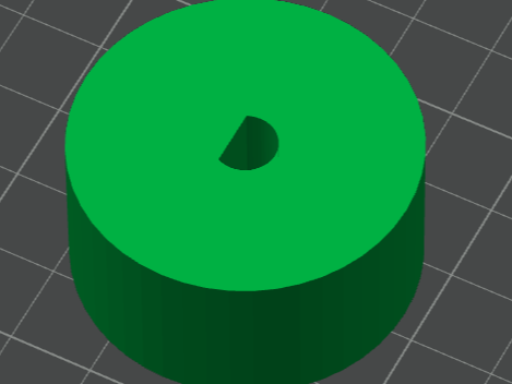 A flywheel for the "Vacuum Engine v1.0 30k RPM"