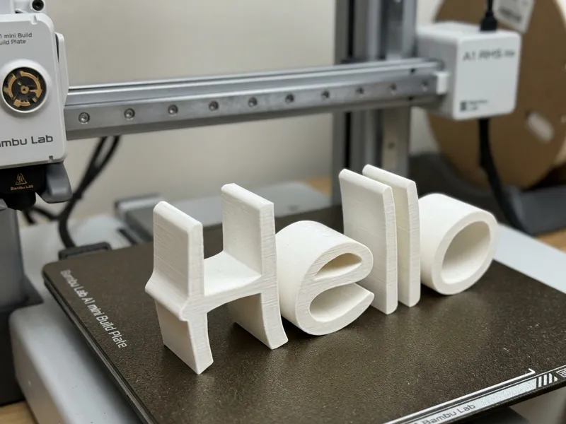 Hello text model