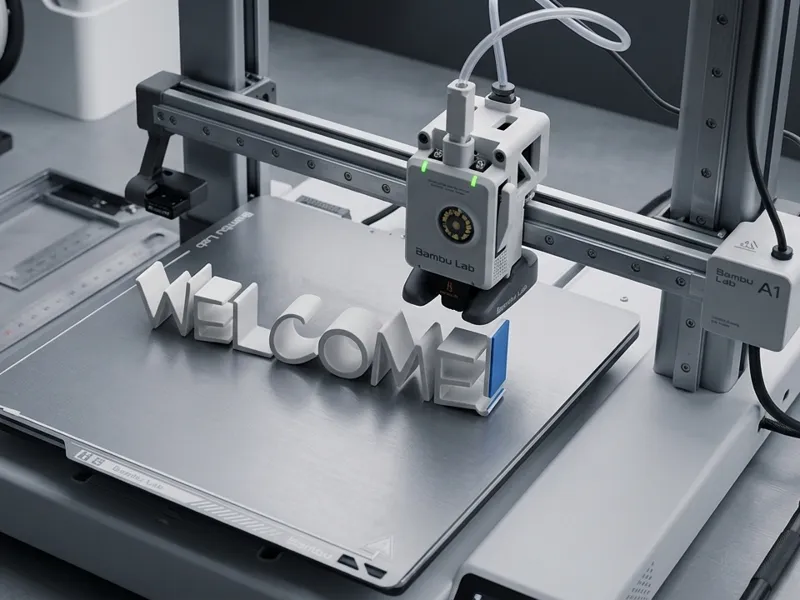 WelCome! text
