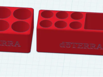 Holder for Essential Oils e.g. DoTerra Bottles