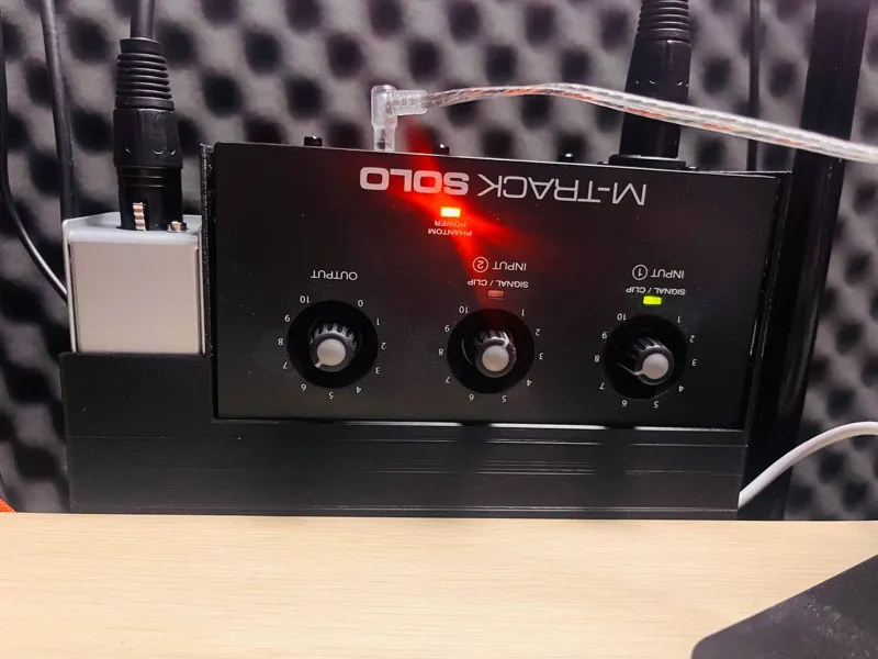 m-track solo and preamplifier