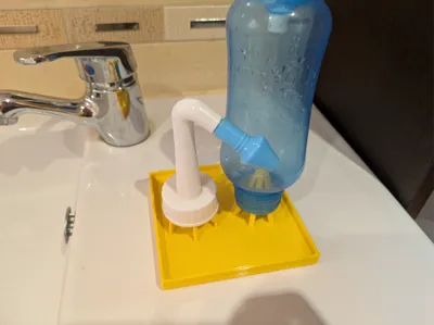 Bottle dryer for nasal irrigator