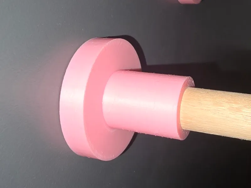 Dowel Desk Stand or Wall Mount