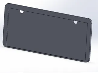 license plate