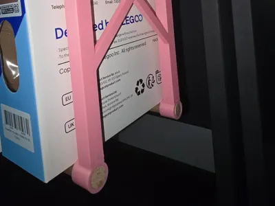 Dowel Under Desk Shelf Mount