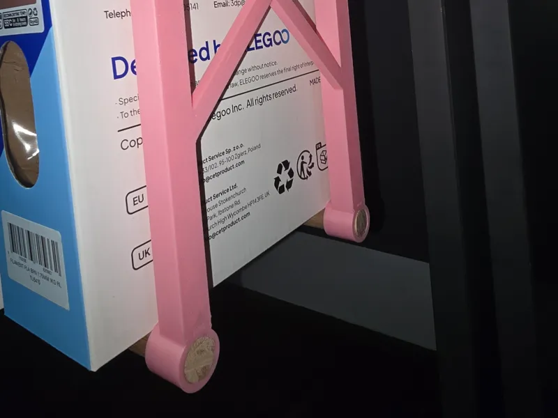 Dowel Under Desk Shelf Mount