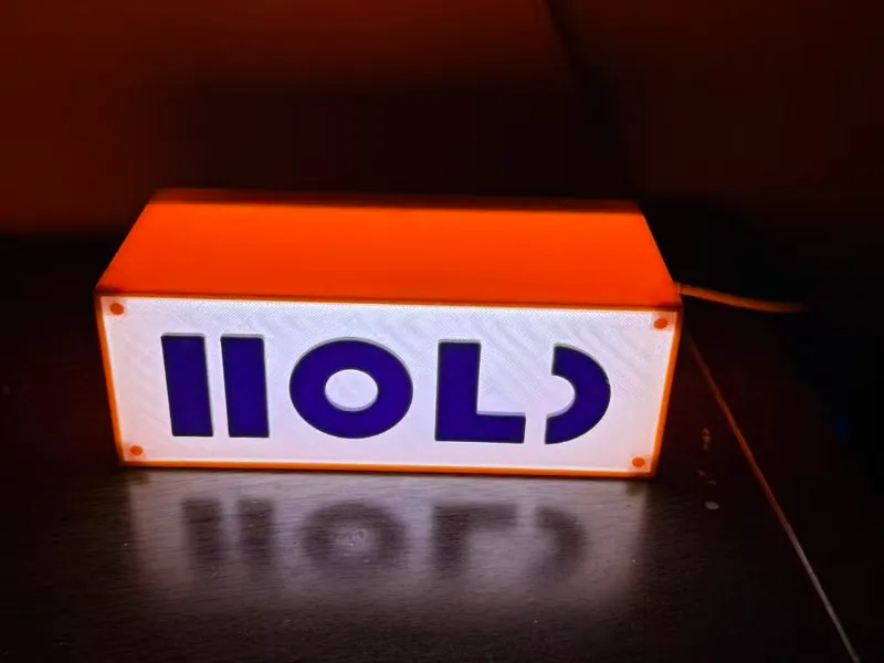 拓竹led灯 灯箱 后陡门版